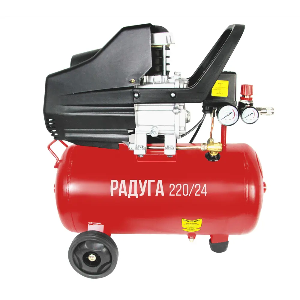 Компрессор с аксессуарами 24 л 220л/мин. 1.5 кВт FoxWeld STLM-2142778