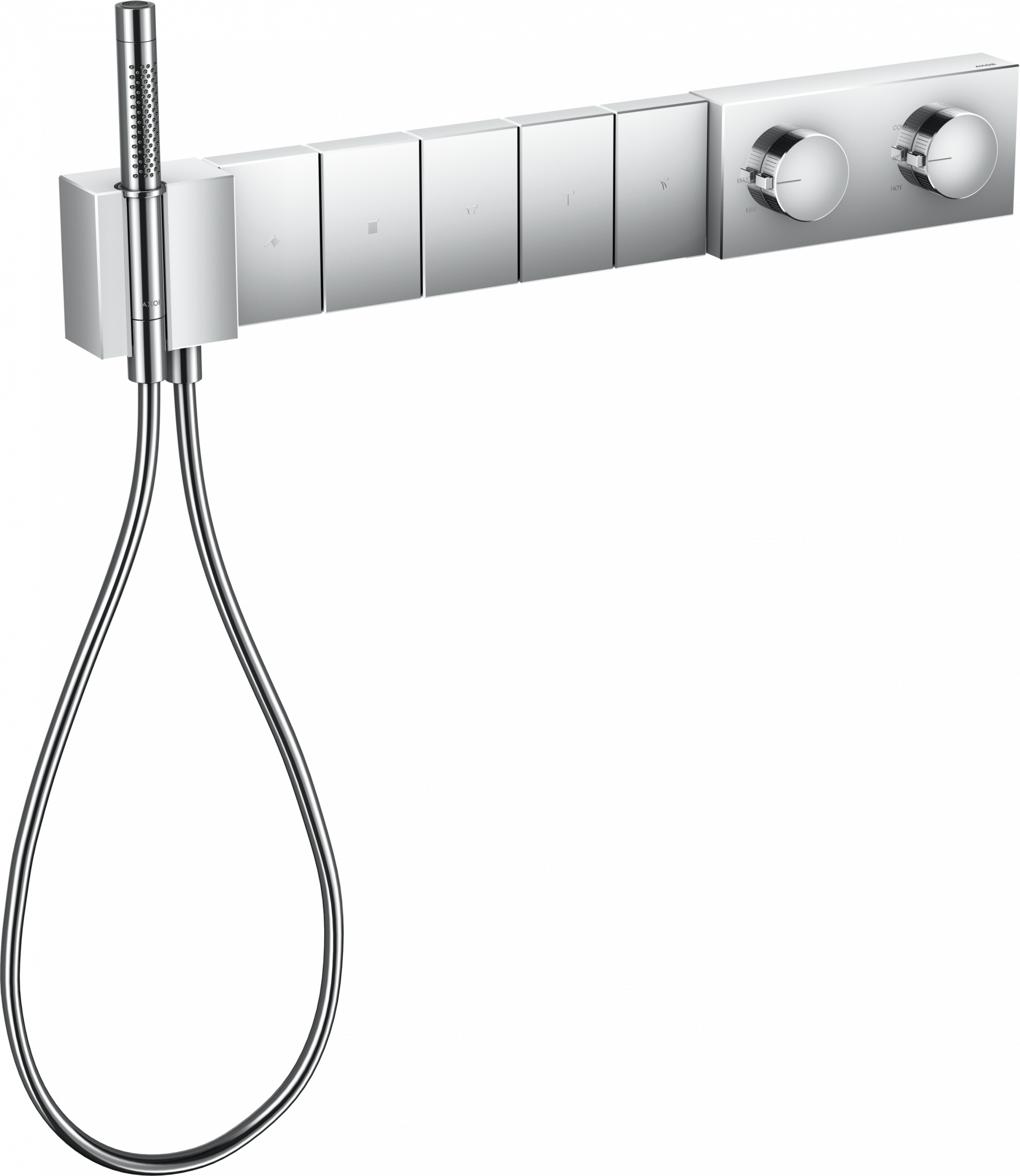 46730000 Термостатический модуль Select 680/100 для скрытого монтажа на 5 функций AXOR EDGE