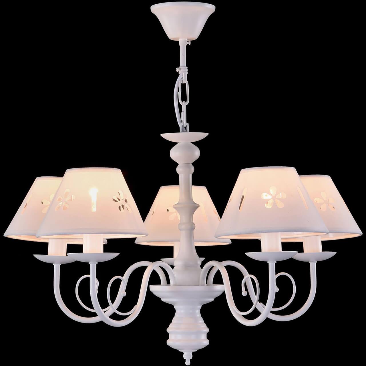 Подвесная люстра Freya Emily FR2537PL-05W FREYA EMILY WHITE 187181 Белый  - Вид №3