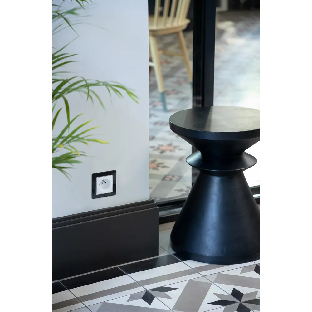 Рамка для розеток и выключателей Systeme Electric Sedna Design 1 пост, цвет антрацит STLM-2101392 - Вид №4