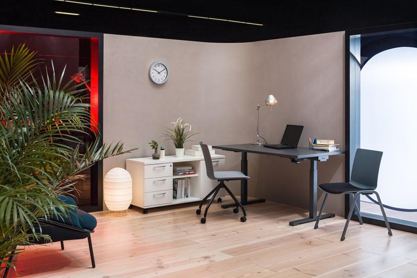 MDD Пластиковый стул на эстакаде на колесиках Shila sun-id-1372231 - Вид №3