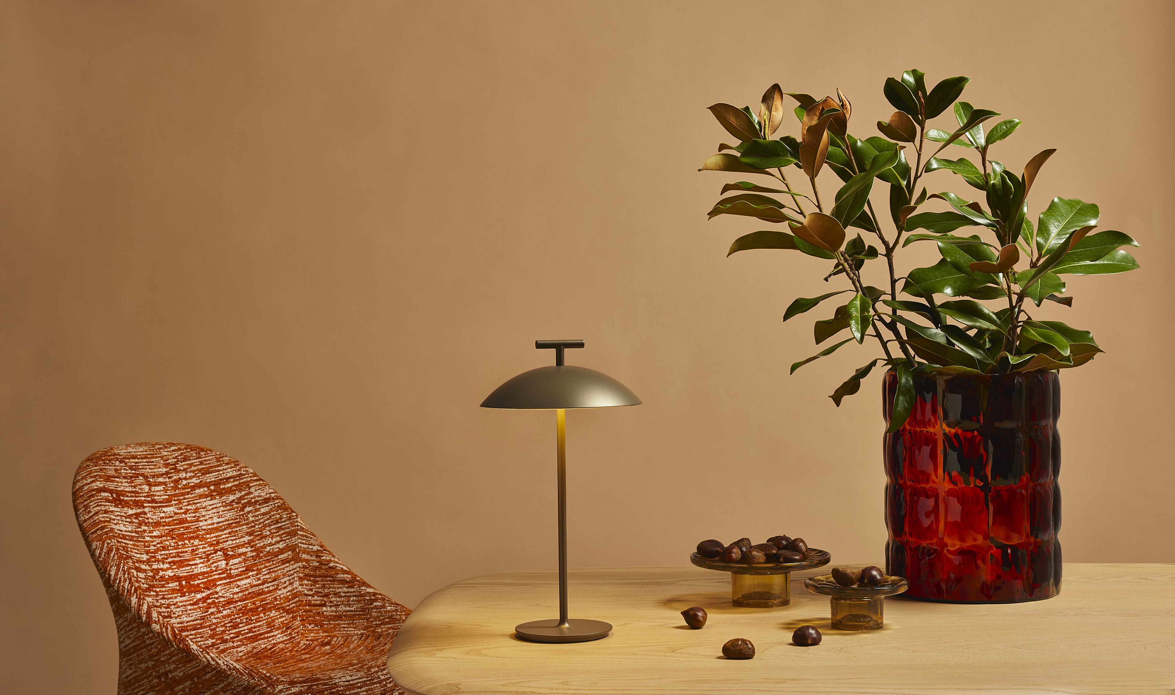 Круглая ваза из ПММА Kartell MATELASSÉ ARCH-00077602 - Вид №6