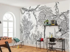 Komar Тропические обои на флизелине Raw R4-046