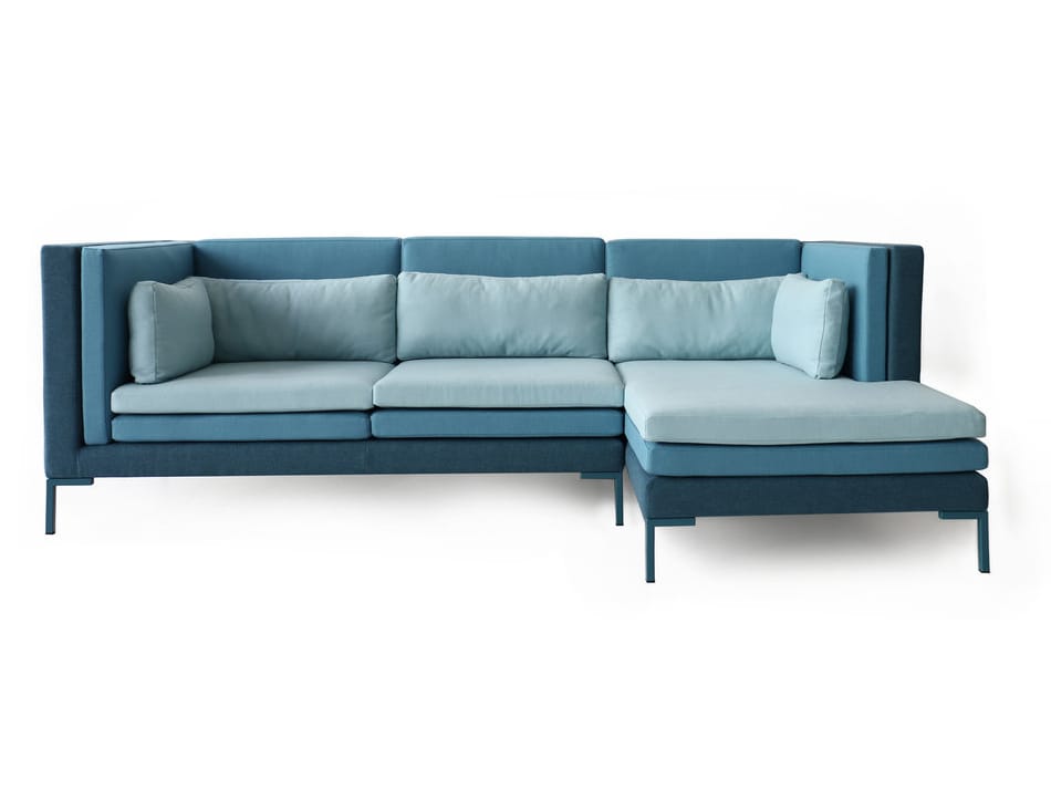 Модульный тканевый диван с полуостровом Branca Lisboa ARCH-00058815