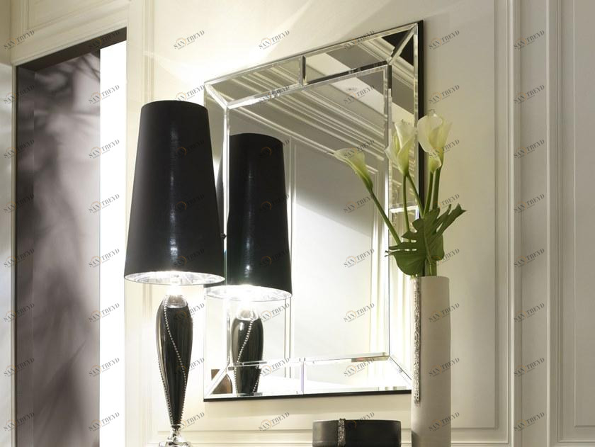 Arte Brotto Прямоугольное настенное зеркало Segreti S1095