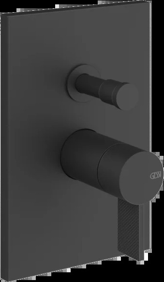 Смеситель для душа 73679 299 Gessi Inverso МАТОВО-ЧЕРНЫЙ