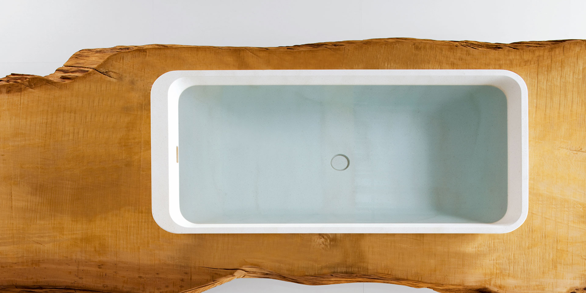 ВАННА ОТДЕЛЬНОСТОЯЩАЯ С ДЕРЕВЯННОЙ ДОСКОЙ DUO 180X90 СМ Neutra Design V63 - Вид №3
