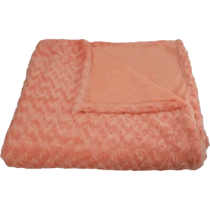 Плед «Comfort Rose» 180х220 см искусственный мех цвет розовый 82913291 STLM-2136404