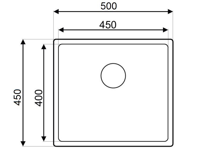 Мойка для кухни Desire 450UX NAVAKO 13016 - Вид №2