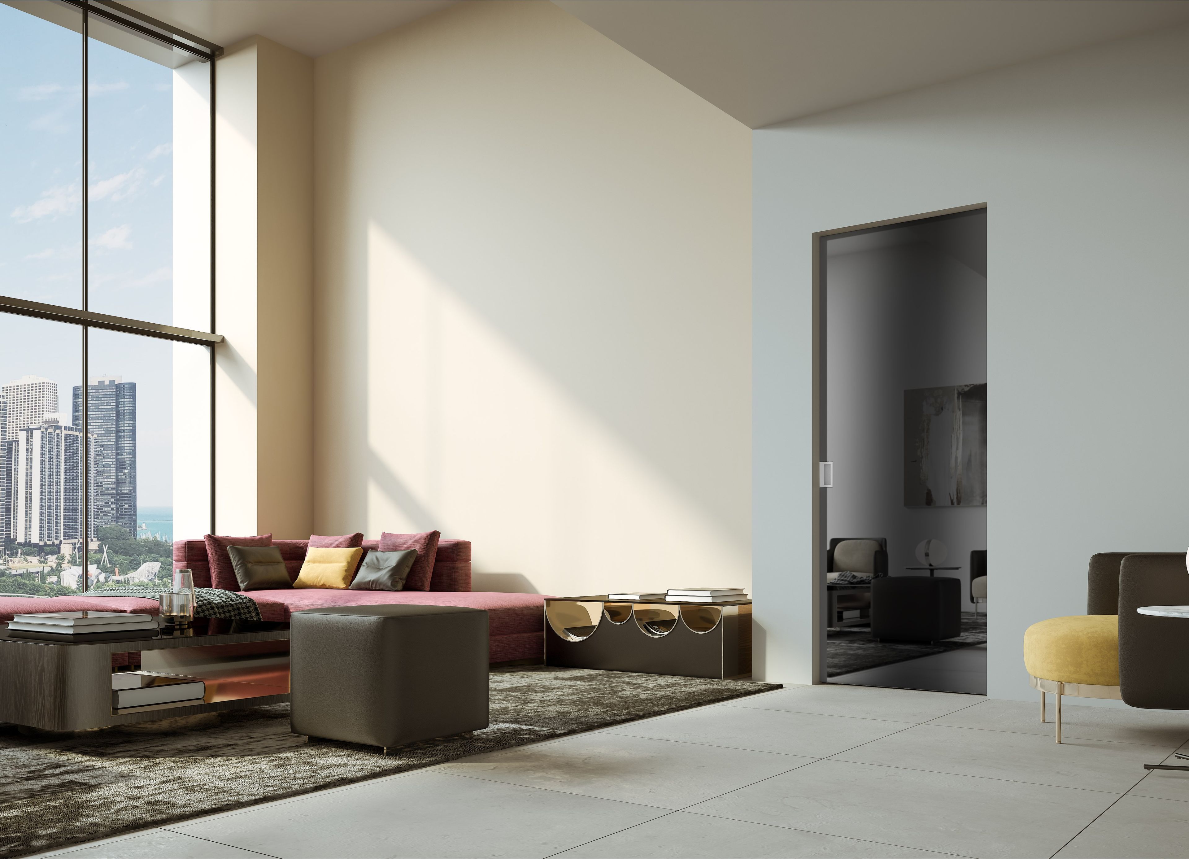 Стеклянная дверь Scrigno MIRR SCORREVOLE ARCH-00074172