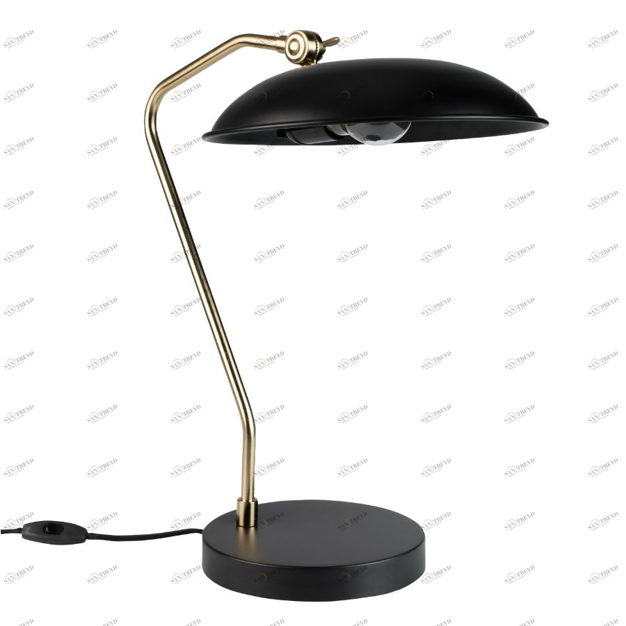 Лампа настольная Liam, черная Dutchbone 5200061