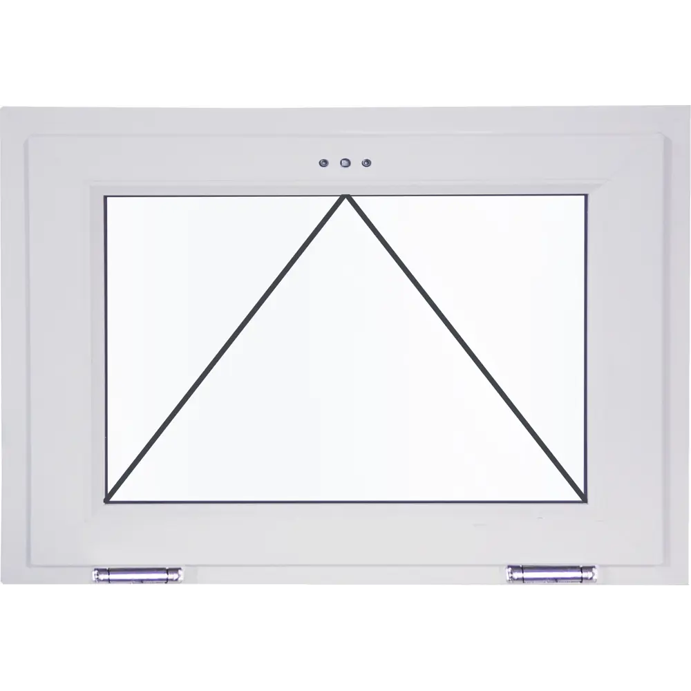 Veka: Одностворчатое пластиковое окно с фрамугой 470x700 мм 84506466 STLM-0050797