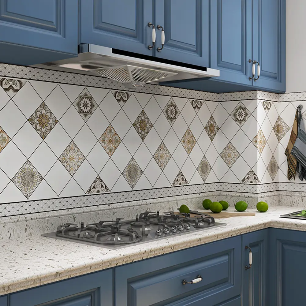 Самоклеящиеся панели LAKO DECOR Дамаск для стен и пола 87289083 STLM-0073646 - Вид №4