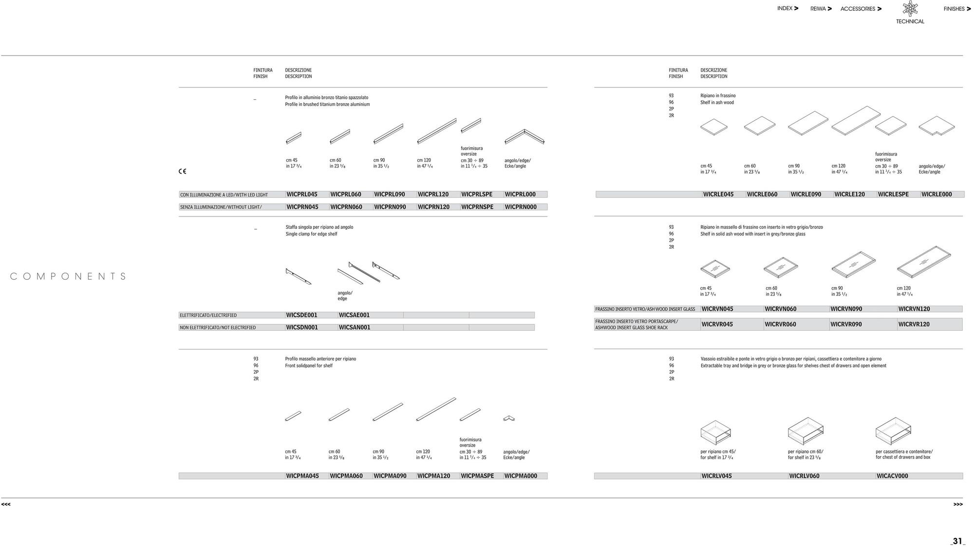 Giorgetti Модульная гардеробная из ясеня со встроенной подсветкой sun-id-1430233 - Вид №16