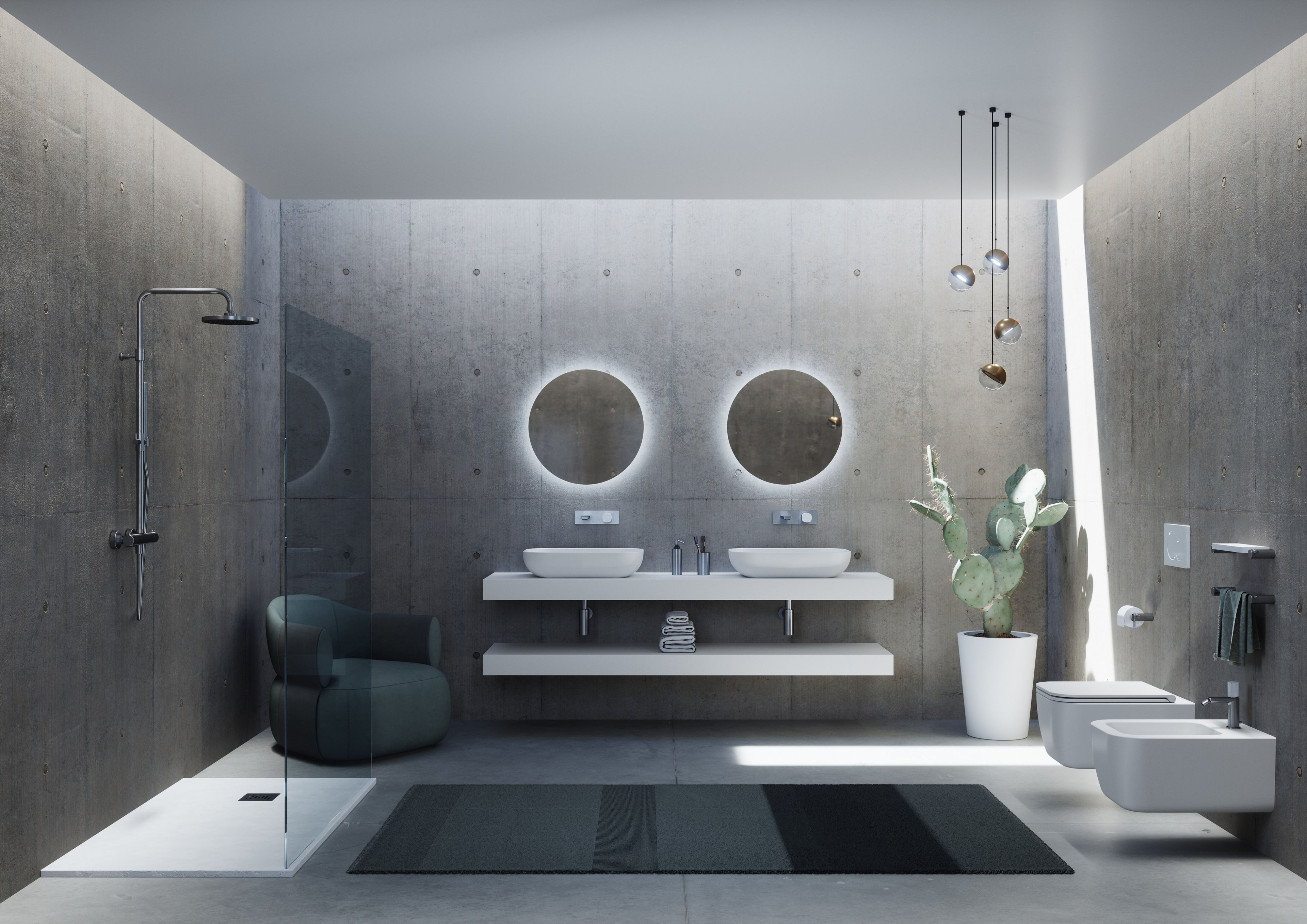 Керамический подвесной туалет GSG Ceramic Design ARCH-00030043 - Вид №3