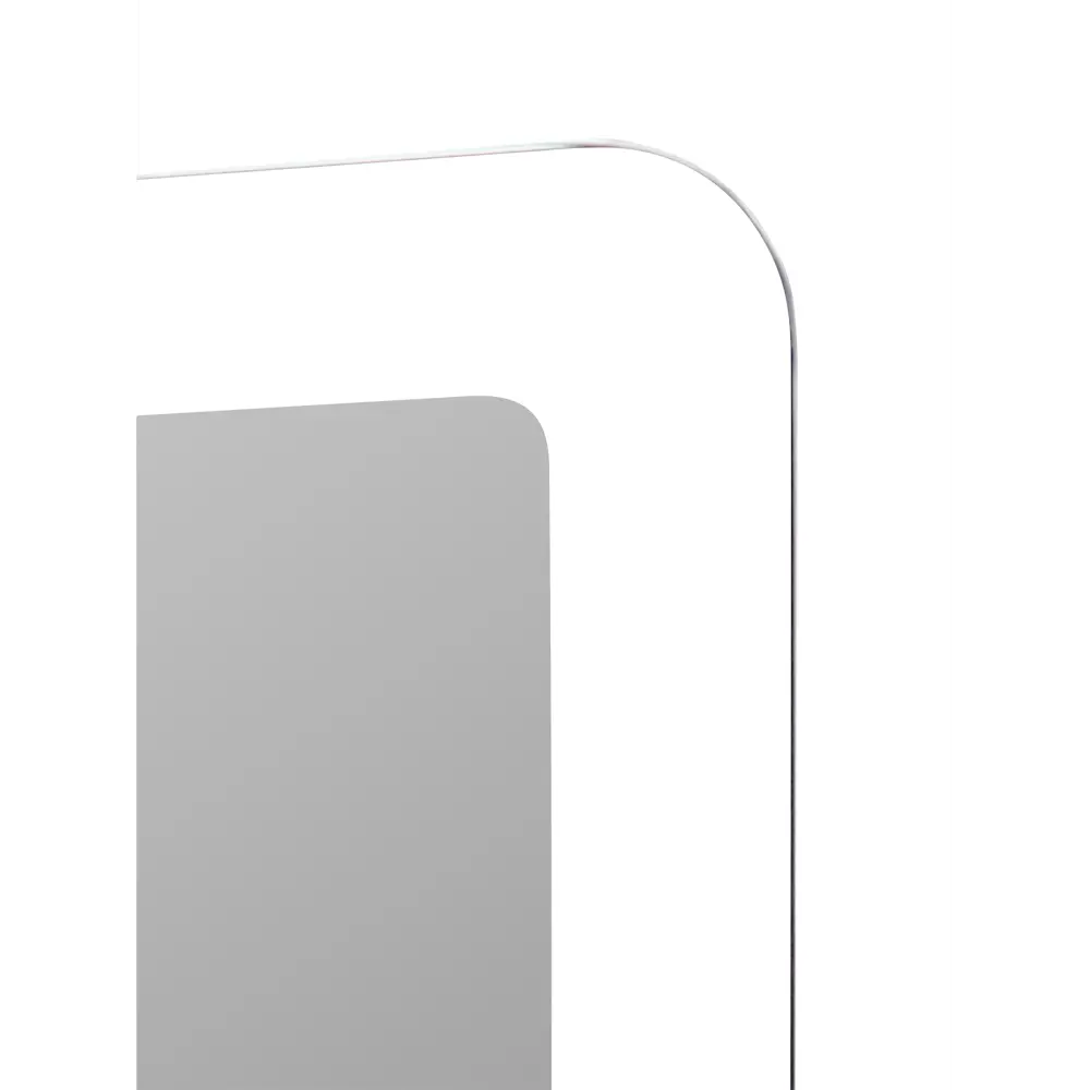 Зеркало настольное Континент Makeup 33x43 см пластик цвет белый CONTINENT Зеркало с LED-подсветкой STLM-2208390 - Вид №2