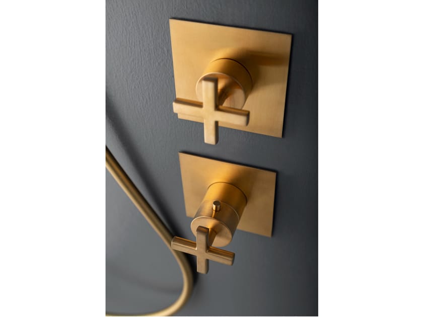 Латунный термостатический смеситель для душа Rubinetterie Treemme ARCH-00007902