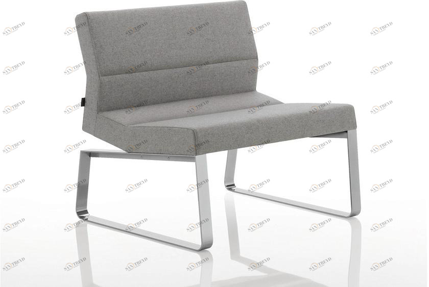 Billiani Санный стул с обивкой из ткани Inka steel sun-id-1361982