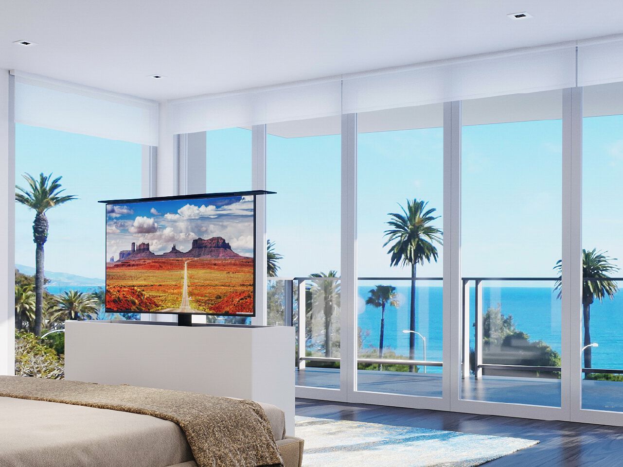 Моторизованная подставка для телевизора Maior ARCH-00004189 - Вид №1