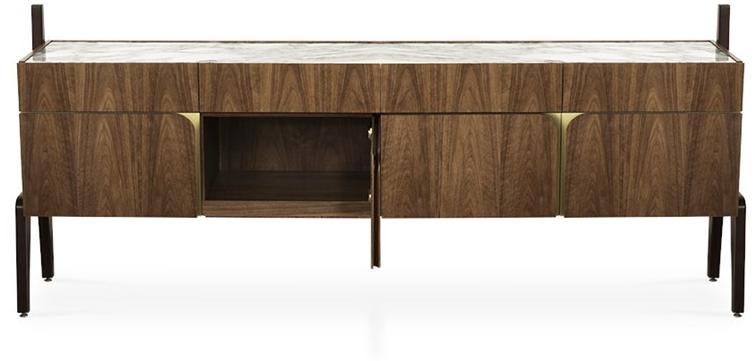 Essential Home Буфет из орехового дерева с распашными дверцами с ящиками La dolce vita sun-id-1381137 - Вид №2