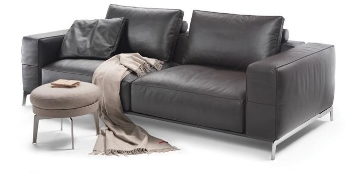 Flexform 2-х местный кожаный диван со съемным чехлом sun-id-1372804 - Вид №2