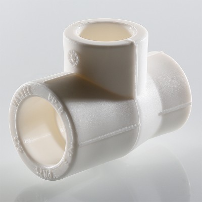 VTp.735.0.025020025 Фитинг полипропиленовый – тройник переходной Valtec 25 x 20 x 25 мм  - Вид №3