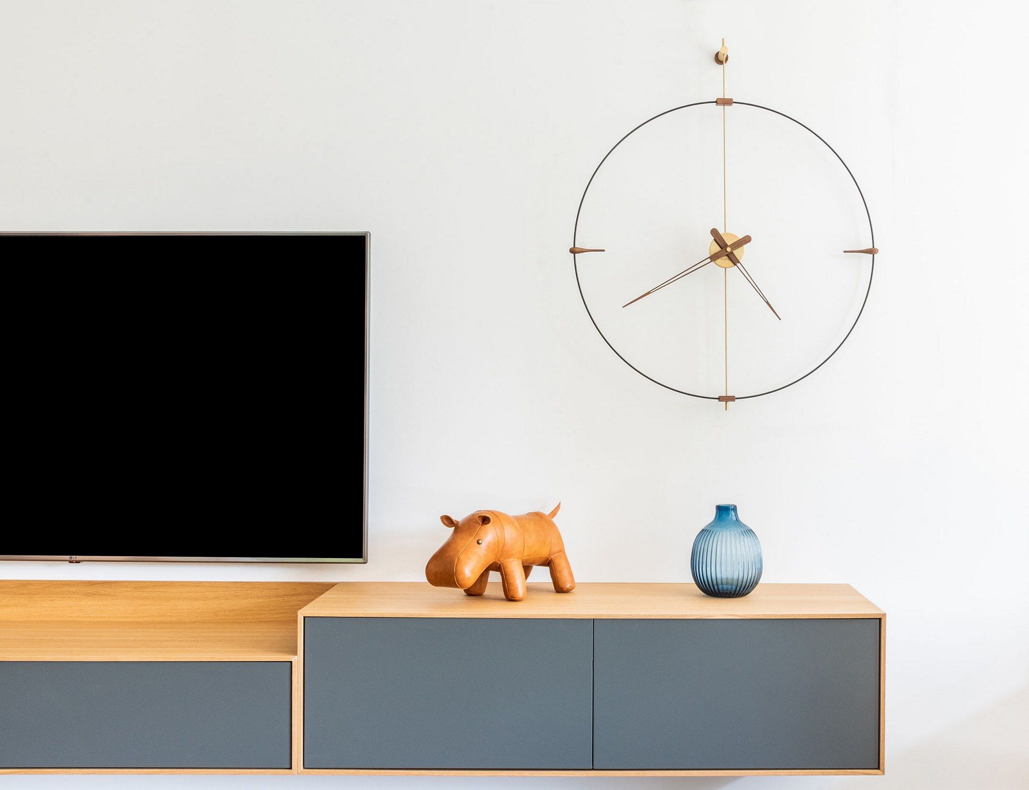 Деревянные и металлические настенные часы NOMON кольца ARCH-00062745 - Вид №5