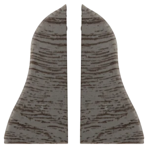 Заглушка для плинтуса Pro Дом 5.5 см ПВХ цвет дуб орон