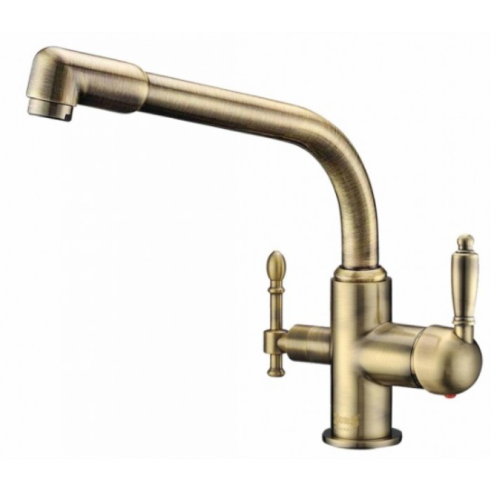 Zorg ZR 319 YF-33 Br Смеситель для кухни Zorg 270х222 мм  - Вид №1