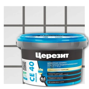 ЦЕРЕЗИТ CE 40 Эластичная затирка для сложных поверхностей 12778311