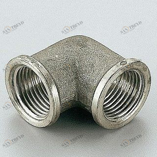 Колено ВР  3/4"x3/4" никель TIEMME 1500162