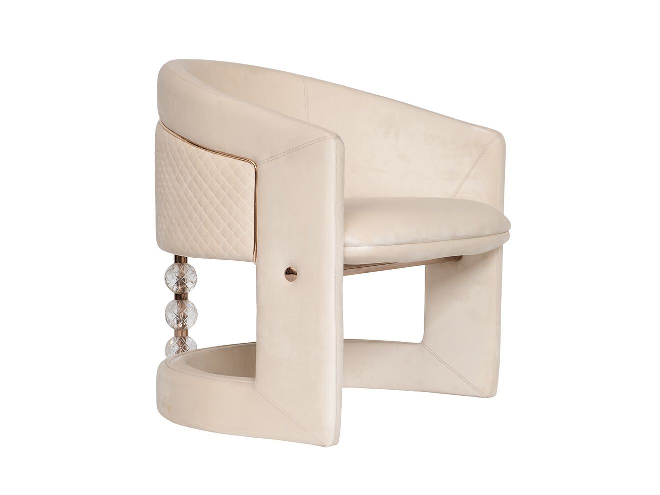 Ткань сани стул с подлокотниками Zebrano Phaselis ARCH-00076944