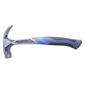 Молоток-гвоздодер, 900 г, цельнометаллический антишок