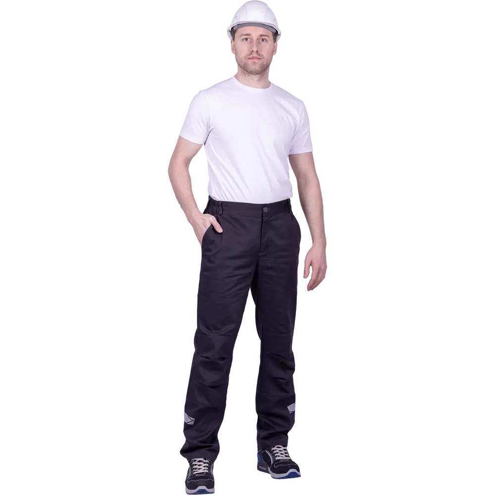 Брюки Стронг цвет темно-серый размер 96-100 рост 170-176 см Santreyd STLM-2037541 - Вид №4