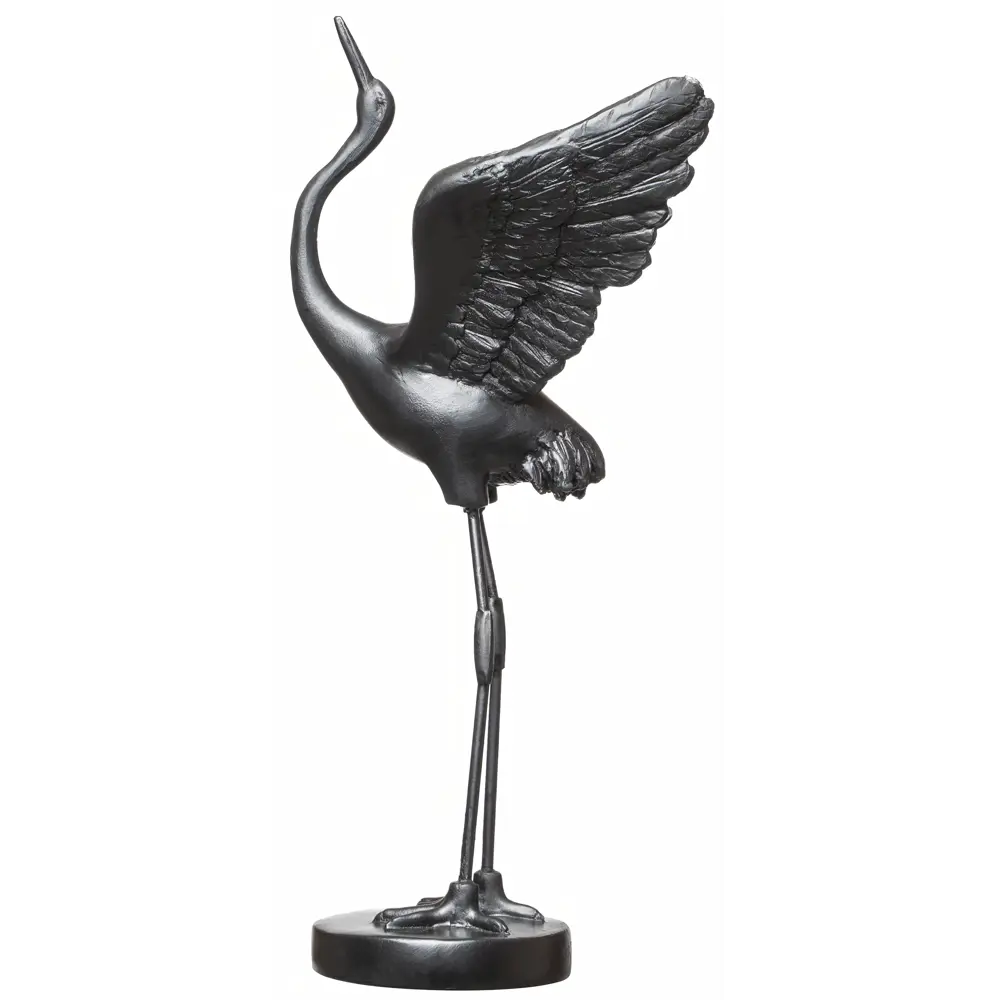 Статуэтка Цапля смола черный 30.8 см Santreyd STLM-2101602 - Вид №1