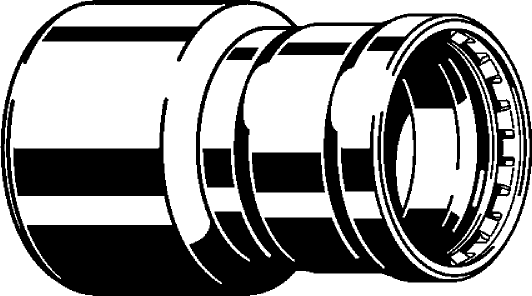 Viega Редукционная вставка Megapress S XL 4215.1XL (752194) 752 194 - Вид №1