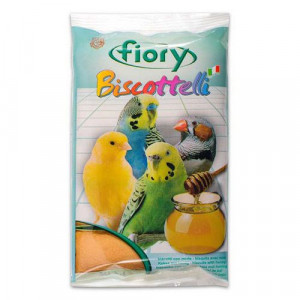 Т00001589 Лакомство для птиц Бисквиты с медом 30г Fiory