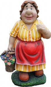 10685 БАБУШКА-САДОВНИЦА, скульптура из бетона LAB.Space 