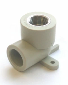 Угольник комбинированный с креплением(вн.рез.) 25-1/2 PP-R