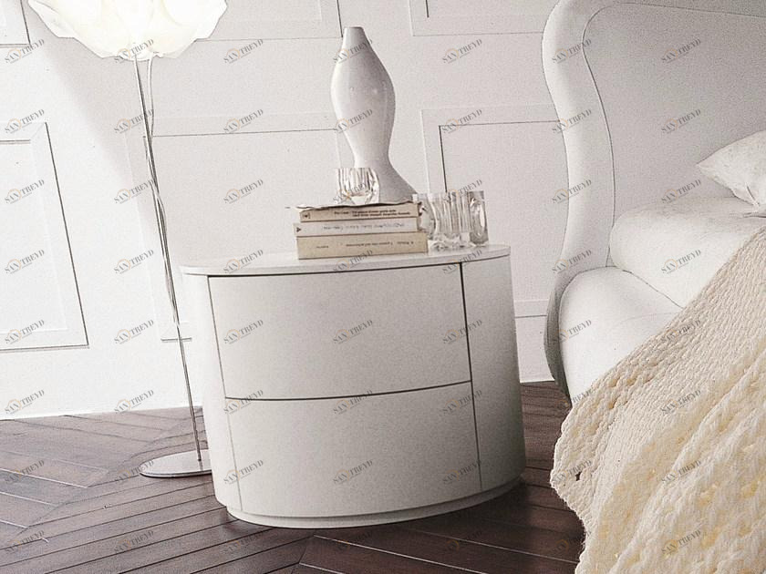 Dall'Agnese Лаковая прикроватная тумба с ящиками Christal sun-id-1413916