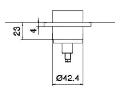 Термостатический набор для душа из нержавеющей стали с ручным душем Zazzeri Q316 ARCH-00030029 - Вид №3