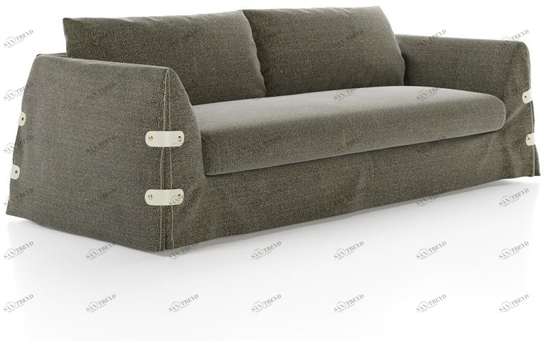 Liu Jo Living Collection 3-х местный тканевый диван Urban fan Btu