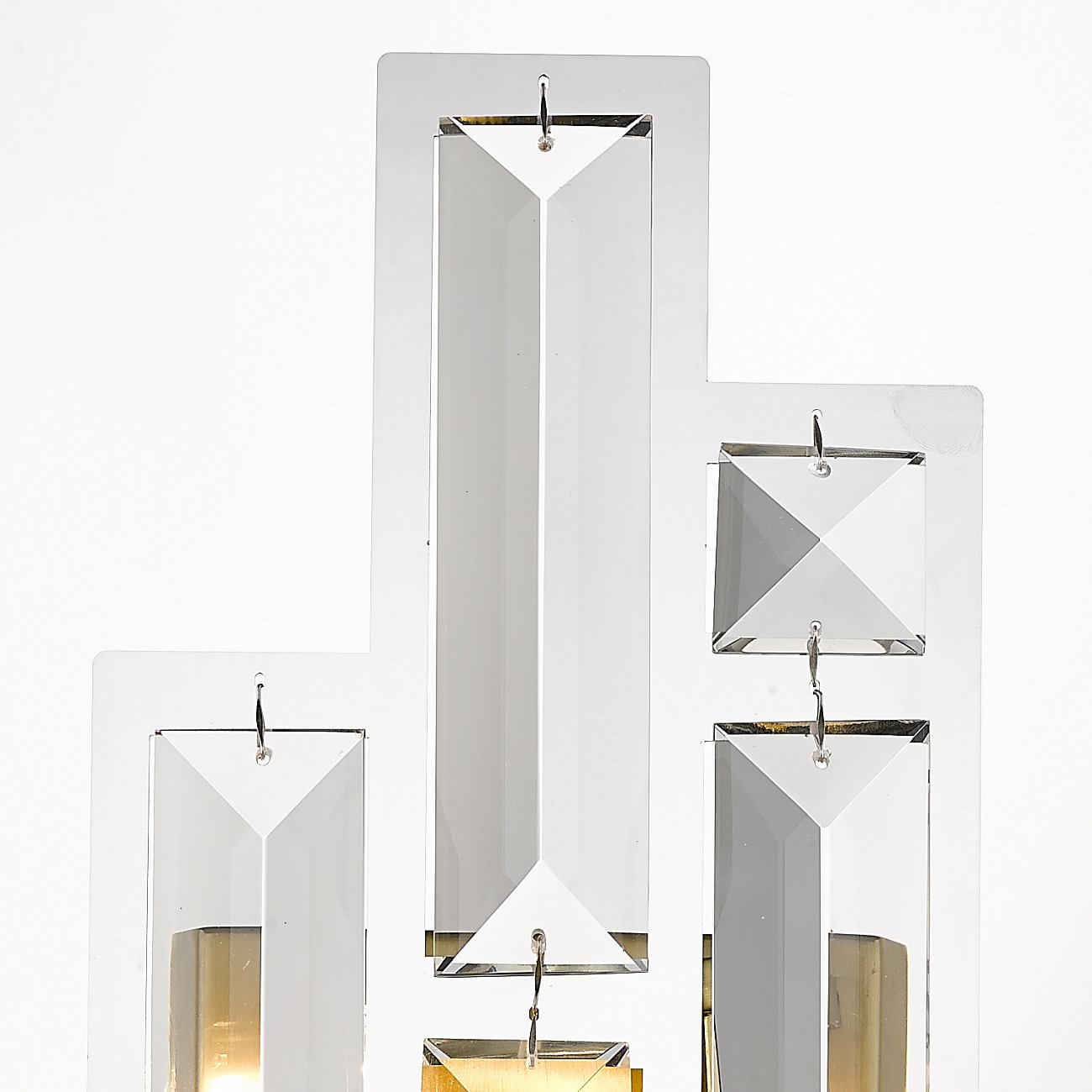 Светильник настенный серебристый Delight Collection W68095-2 DELIGHT COLLECTION  00-3882918 Серебро  - Вид №1