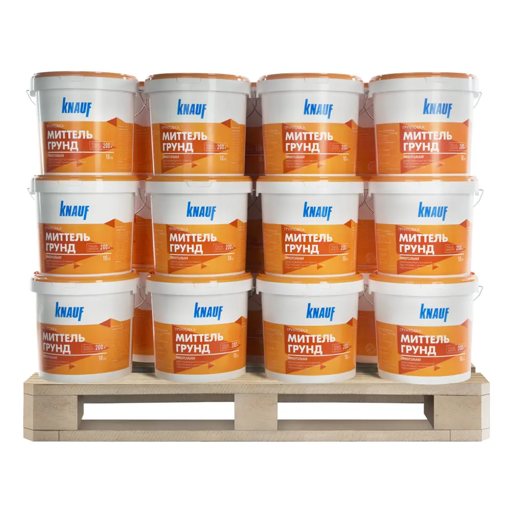 Грунтовка универсальная Knauf Миттельгрунд 10 кг STLM-2108824 - Вид №5