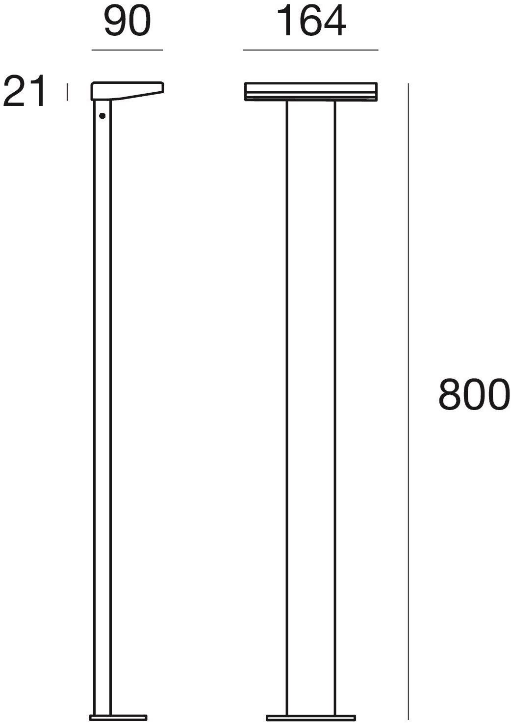 Linea Light Group Светодиодный столбик из алюминия с порошковым покрытием sun-id-1427069 - Вид №5