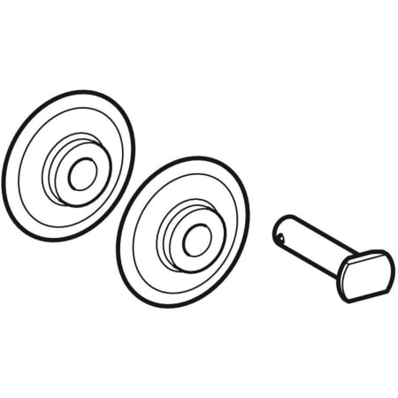 242.827.00.1 Комплект режущих колес Geberit для трубореза для пластиковых труб Geberit  - Вид №1