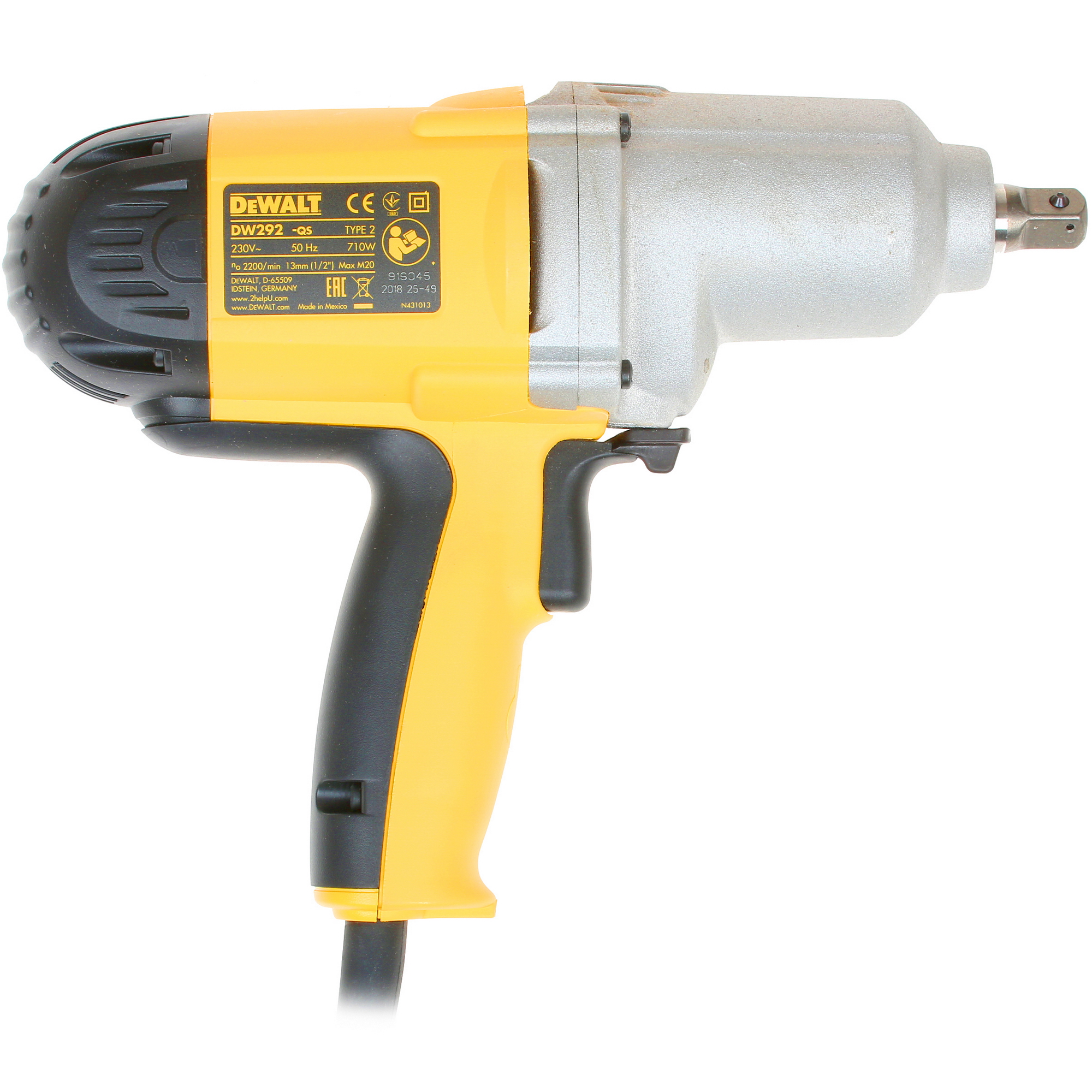 Гайковерт DeWalt DW292 1137167 STDN-0091192 - Вид №1
