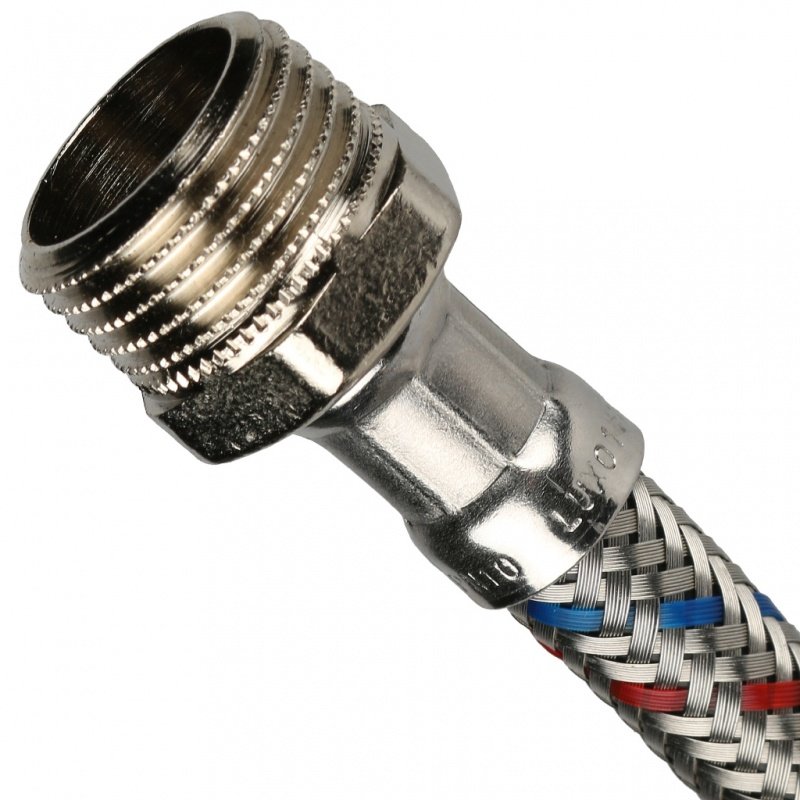 Гибкая подводка для воды НР 1/2 х ВР 3/8 STOUT - 400 мм SHF0075081510 - Вид №1