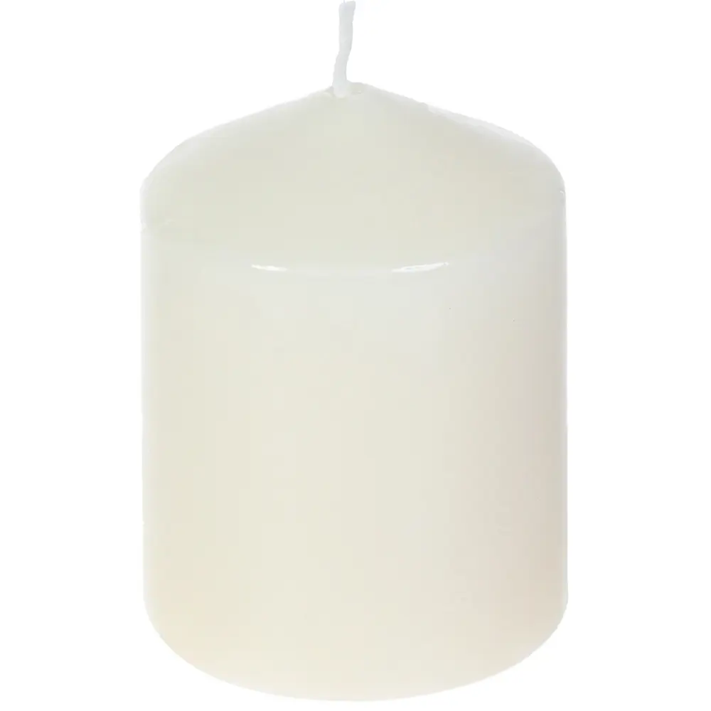 Свеча-столбик 6/8 см цвет бежевый Santreyd STLM-2046614