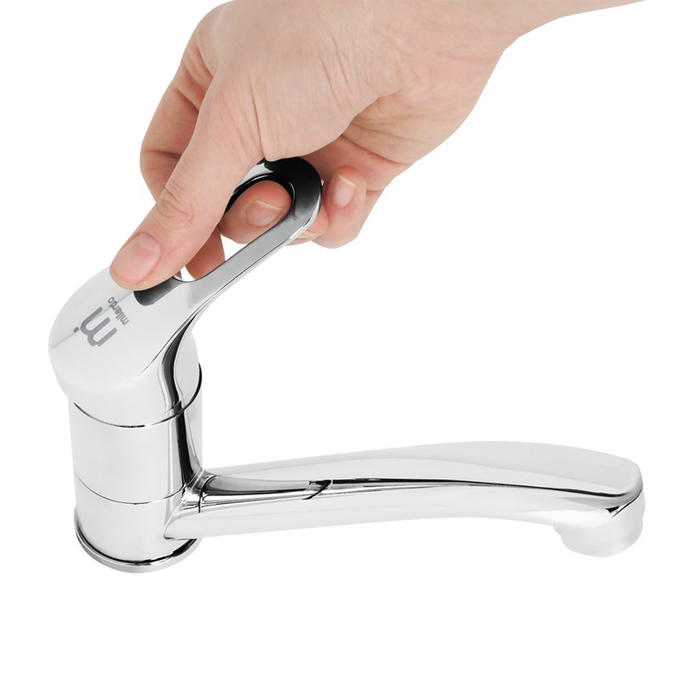 NEVSBR0M01 Milardo Neva Смеситель для умывальника с поворотным изливом Neva Россия  - Вид №1